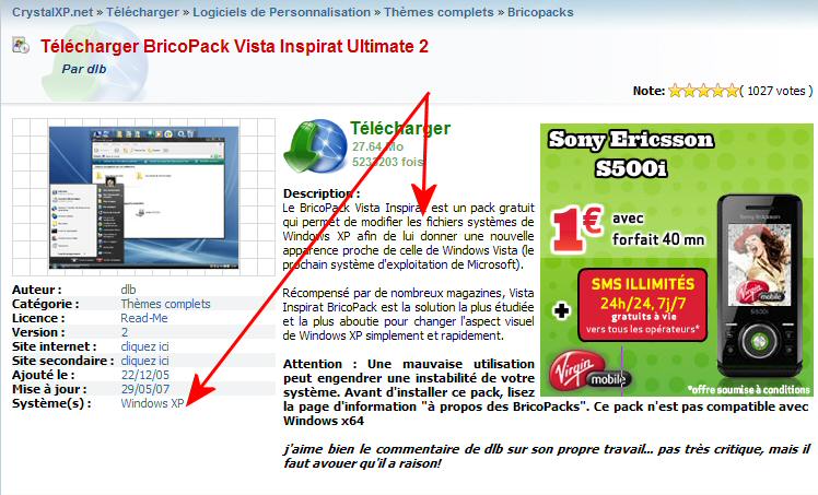 TÉLÉCHARGER GRATUITEMENT VISTA INSPIRAT 2